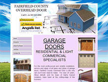 Tablet Screenshot of abbottdoors.com